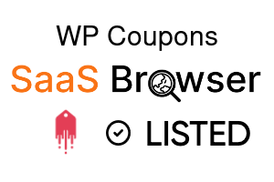 WP Coupons - SaaS Browser Verified Badge