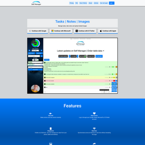 Self Manager Screenshot