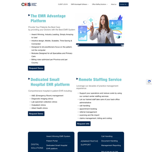 EMR Solutions Screenshot