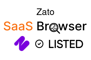 Zato - SaaS Browser Verified Badge