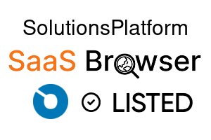 SolutionsPlatform - SaaS Browser Verified Badge