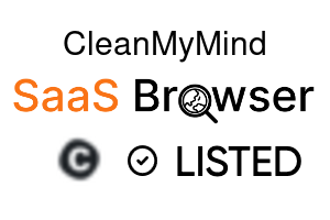 CleanMyMind - SaaS Browser Verified Badge