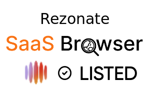 Rezonate - SaaS Browser Verified Badge