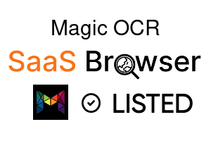 Magic OCR - SaaS Browser Verified Badge