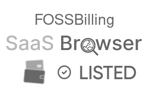 FOSSBilling - SaaS Browser Verified Badge