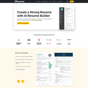 1MillionResume Screenshot