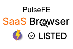 PulseFE - SaaS Browser Verified Badge