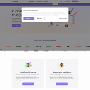 Admitad Screenshot