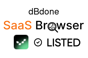 dBdone - SaaS Browser Verified Badge