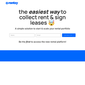 Rentzy Screenshot