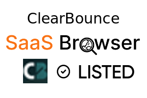 ClearBounce - SaaS Browser Verified Badge