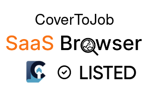CoverToJob - SaaS Browser Verified Badge