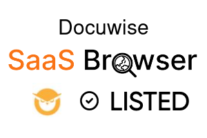 Docuwise - SaaS Browser Verified Badge