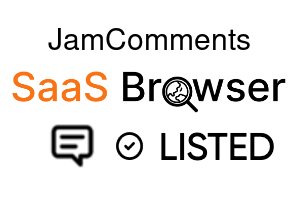 JamComments - SaaS Browser Verified Badge