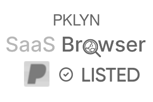 PKLYN - SaaS Browser Verified Badge