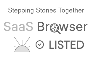Stepping Stones Together - SaaS Browser Verified Badge