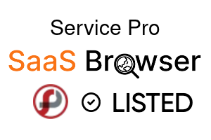 Service Pro - SaaS Browser Verified Badge