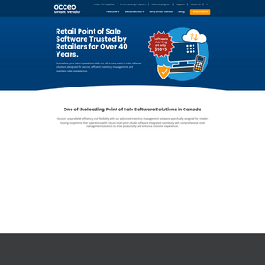 ACCEO Smart Vendor Screenshot