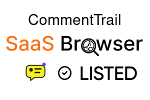 CommentTrail - SaaS Browser Verified Badge