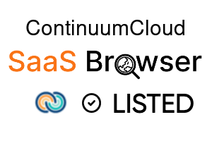 ContinuumCloud - SaaS Browser Verified Badge