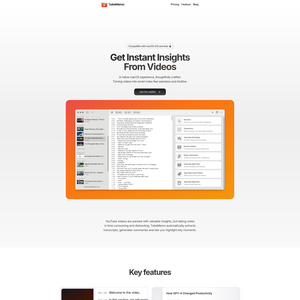 TubeMemo Screenshot