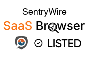 SentryWire - SaaS Browser Verified Badge