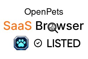 OpenPets - SaaS Browser Verified Badge