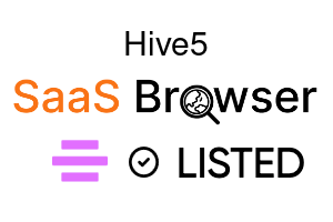 Hive5 - SaaS Browser Verified Badge