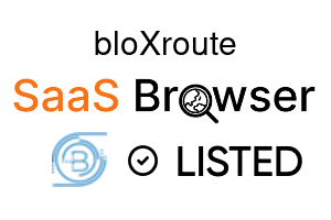 bloXroute - SaaS Browser Verified Badge