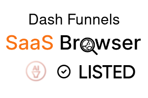 Dash Funnels - SaaS Browser Verified Badge