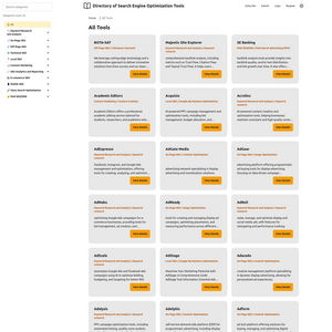 SEOprofiler Screenshot