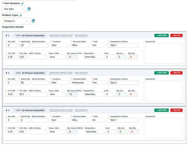 CIS Software TQMS Screenshot 4
