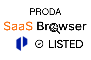 PRODA - SaaS Browser Verified Badge
