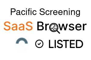 Pacific Screening - SaaS Browser Verified Badge
