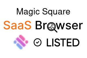 Magic Square - SaaS Browser Verified Badge