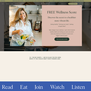 Dr Cheryl Wellness Screenshot