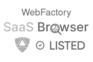 WebFactory - SaaS Browser Verified Badge