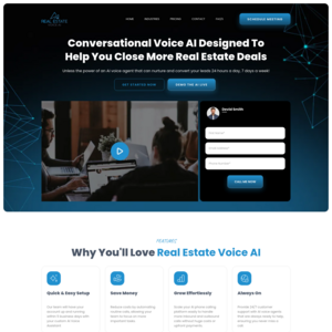 Real Estate Voice AI Screenshot