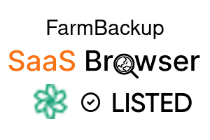 FarmBackup - SaaS Browser Verified Badge