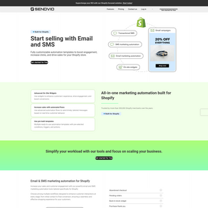 Sendvio Screenshot