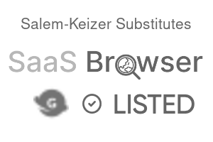 Salem-Keizer Substitutes - SaaS Browser Verified Badge