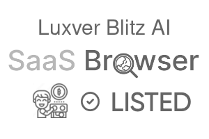 Luxver Blitz AI - SaaS Browser Verified Badge