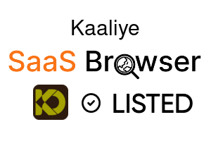 Kaaliye - SaaS Browser Verified Badge
