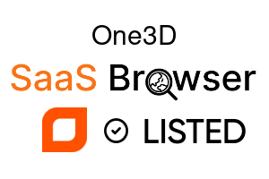 One3D - SaaS Browser Verified Badge