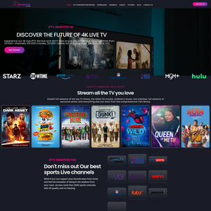 IPTV SMARTERS 4K Screenshot