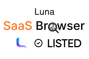 Luna - SaaS Browser Verified Badge