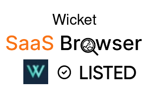 Wicket - SaaS Browser Verified Badge