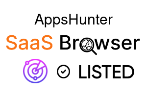 AppsHunter - SaaS Browser Verified Badge