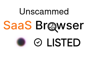 Unscammed - SaaS Browser Verified Badge