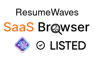 ResumeWaves - SaaS Browser Verified Badge